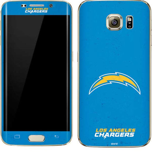 NFL Los Angeles Chargers - Alternate Distressed Galaxy S7 Edge Skin